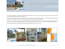 Tablet Screenshot of gardencourtapartments.co.uk